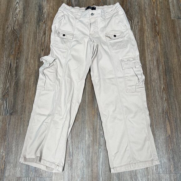 Hollister Blue and Beige Cargo Pants - Picture 2 of 7